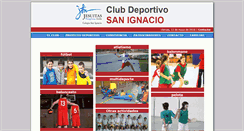Desktop Screenshot of cdsanignacio.es